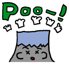 Sun, clouds, moon and rain sticker #1953790