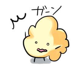 Character "popcorn" sticker #1953807