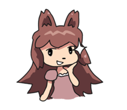 PomeRanian Girls sticker #1953851