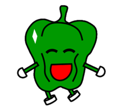 Green pepper daddy sticker #1953957