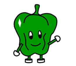 Green pepper daddy sticker #1953958