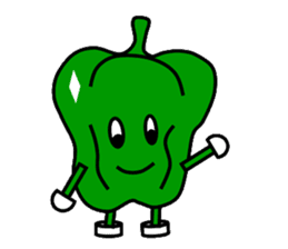 Green pepper daddy sticker #1953958