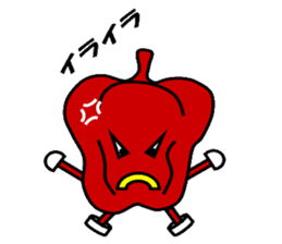 Green pepper daddy sticker #1953961