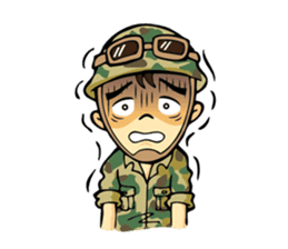 Hearty & Happy Soldier sticker #1954327