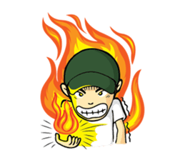 Hearty & Happy Soldier sticker #1954328