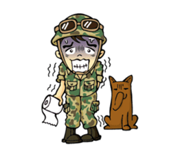 Hearty & Happy Soldier sticker #1954334