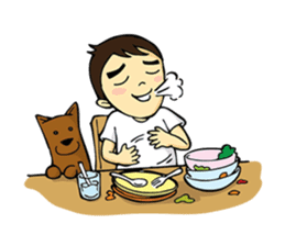 Hearty & Happy Soldier sticker #1954341