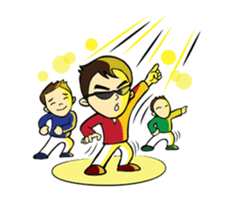 Hearty & Happy Soldier sticker #1954344