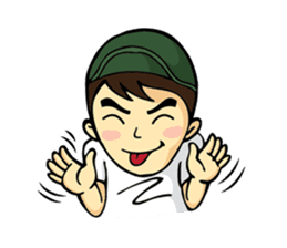 Hearty & Happy Soldier sticker #1954345