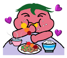 Lovely tomato -3 sticker #1954479