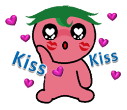 Lovely tomato -3 sticker #1954482