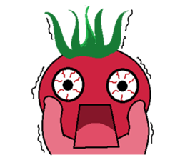 Lovely tomato -3 sticker #1954484