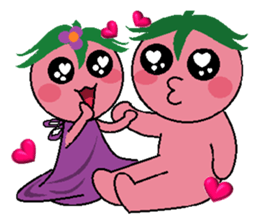 Lovely tomato -3 sticker #1954485