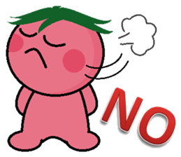 Lovely tomato -3 sticker #1954492