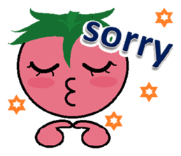 Lovely tomato -3 sticker #1954496