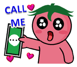 Lovely tomato -3 sticker #1954499