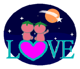 Lovely tomato -3 sticker #1954501