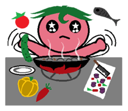 Lovely tomato -3 sticker #1954503