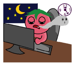 Lovely tomato -3 sticker #1954506