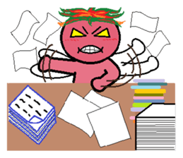 Lovely tomato -3 sticker #1954508