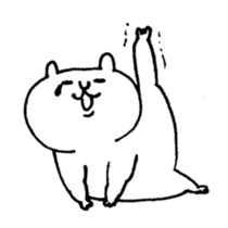 muscle cat (Hakata valve.) sticker #1954560