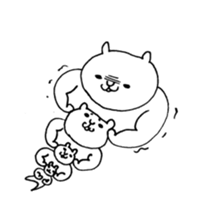 muscle cat (Hakata valve.) sticker #1954593