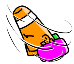 Cool traffic cone sticker #1955084