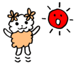 Fluffy,a fluff of clouds sticker #1955237