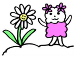 Fluffy,a fluff of clouds sticker #1955263