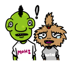 [THE CREATURES]Mohi, Mojao and friends sticker #1955437