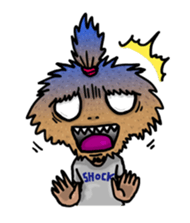 [THE CREATURES]Mohi, Mojao and friends sticker #1955451