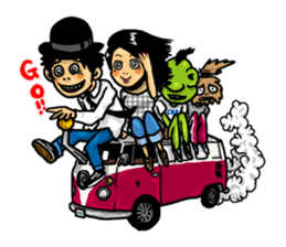 [THE CREATURES]Mohi, Mojao and friends sticker #1955472