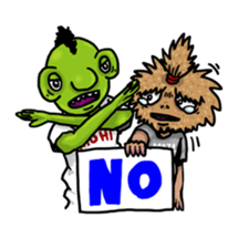 [THE CREATURES]Mohi, Mojao and friends sticker #1955475