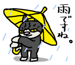 Nonbiri cat Kuromimi sticker #1955552