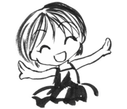 cuteblack03 sticker #1955598