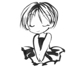 cuteblack03 sticker #1955599