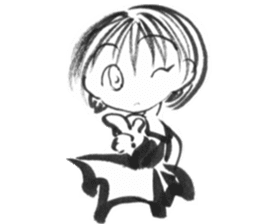 cuteblack03 sticker #1955601