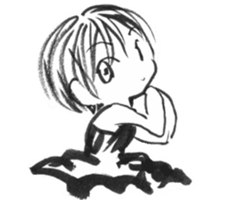 cuteblack03 sticker #1955602