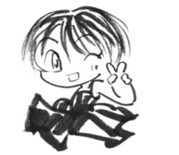 cuteblack03 sticker #1955607