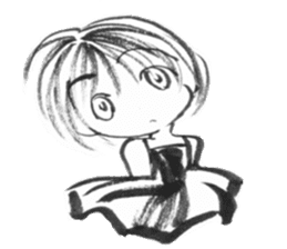 cuteblack03 sticker #1955612