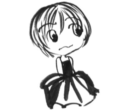 cuteblack03 sticker #1955616