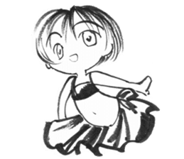 cuteblack03 sticker #1955625