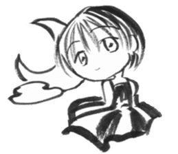 cuteblack03 sticker #1955627