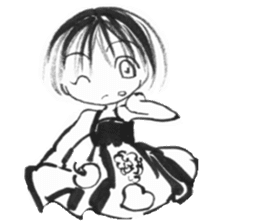 cuteblack03 sticker #1955628