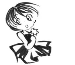 cuteblack03 sticker #1955629