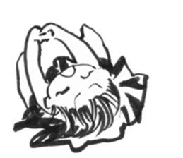 cuteblack03 sticker #1955631