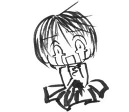 cuteblack03 sticker #1955633