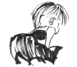 cuteblack03 sticker #1955635