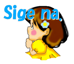 Let's talk in Tagalog. sticker #1955699