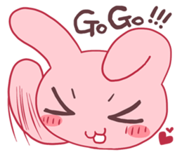 A pretty rabbit sticker #1955776